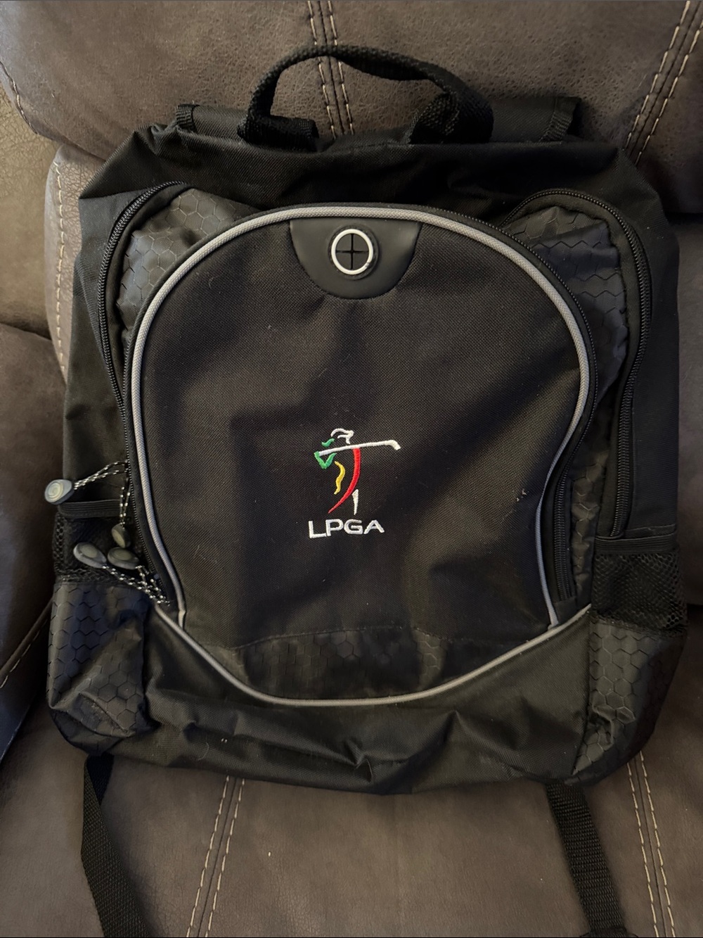 Black Compact Men or Ladies Backpack